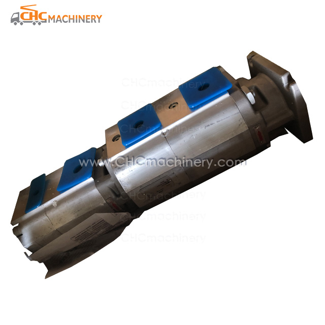 Four Units Gear Pump For Sany Truck Crane Hydraulic Pumps China Hydraulic Parts Sany Gear Pump